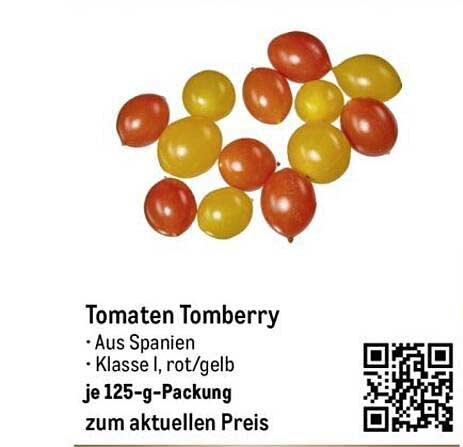 Tomaten Tomberry - je 125-g-Packung