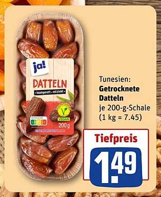 Tunesische Getrocknete Datteln