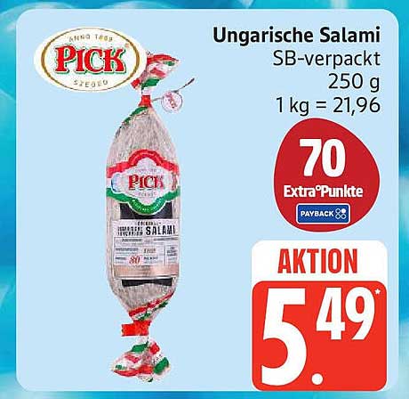 Ungarische Salami SB-verpackt 250 g