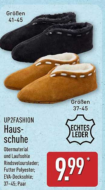 UP2FASHION Hausschuhe