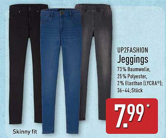 UP2FASHION Jeggings - Skinnefit