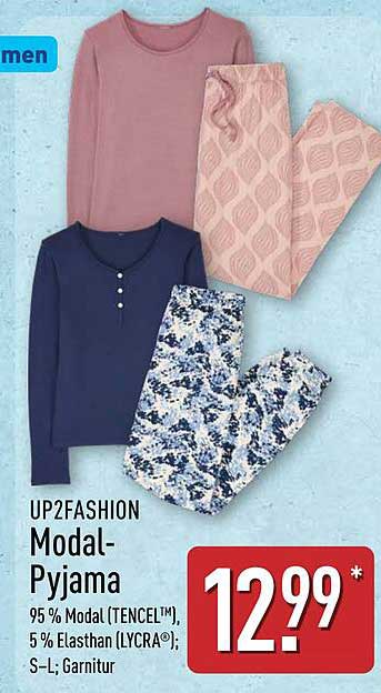 UP2FASHION Modal-Pyjama