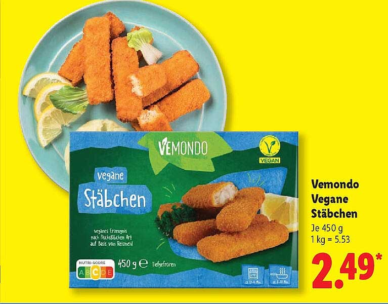 Vemondo Vegane Stäbchen