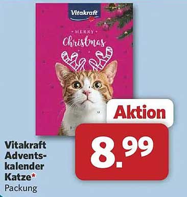 Vitakraft Adventskalender Katze