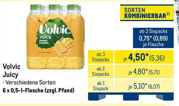 Volvic Juicy - Eine Erfrischung der besonderen Art