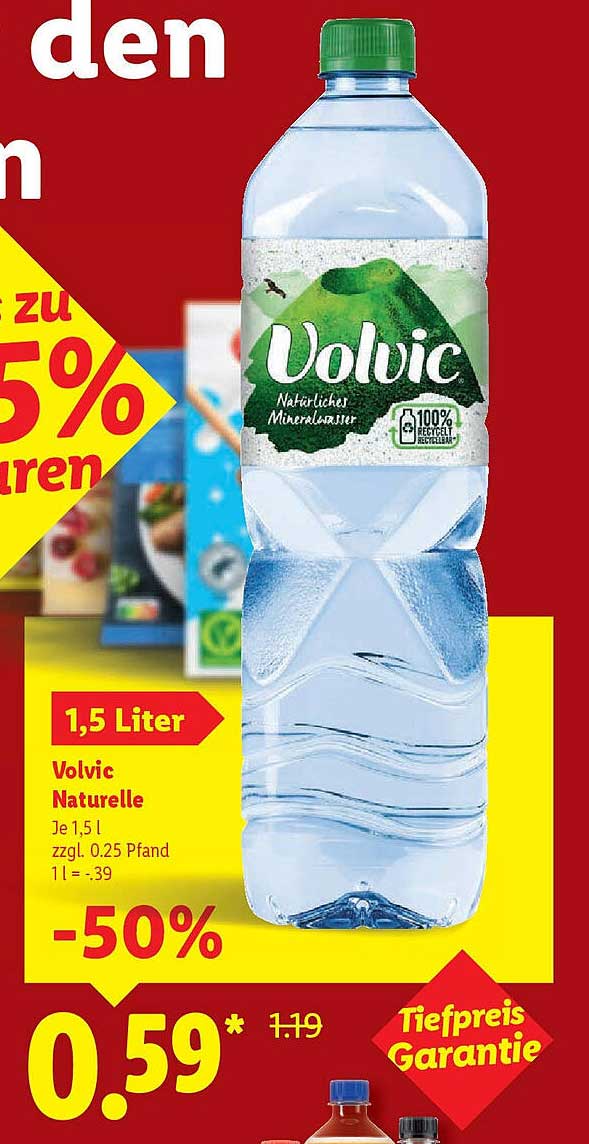 Volvic Naturelle 1,5 Liter - Das erfrischende Angebot!