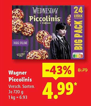 Wagner Piccolinis 24 Stück - Dark Salami