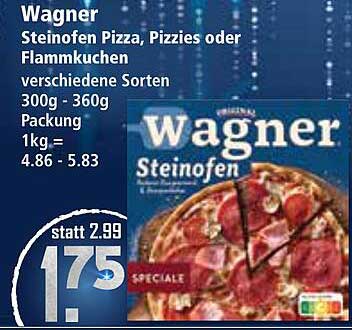 Wagner Steinofen Pizza, Pizzies oder Flammkuchen, verschiedene Sorten