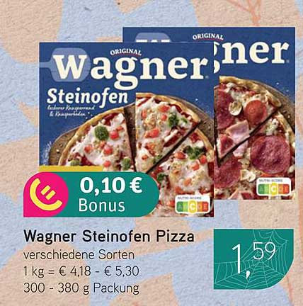 Wagner Steinofen Pizza – verschiedene Sorten