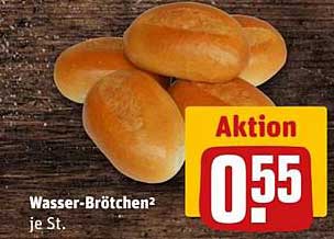 Wasser-Brötchen je St.