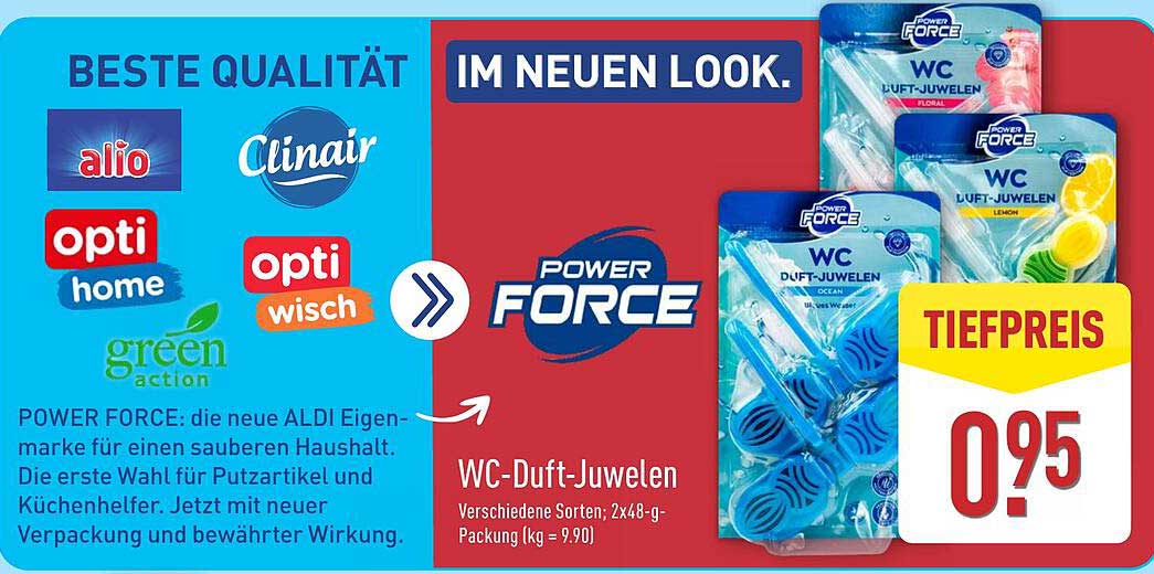 WC-Duft-Juwelen - verschiedene Sorten, 2x48-g-Packung