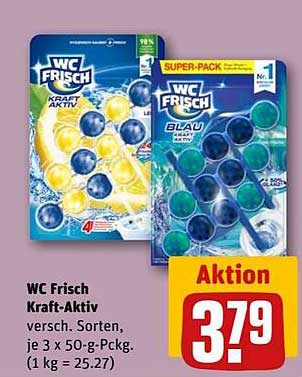 WC Frisch Kraft-Aktiv - Verschiedene Sorten