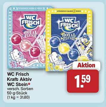 WC Frisch Kraft Aktiv WC Stein - Verschiedene Sorten