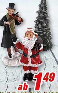 Weihnachtliche Figuren: Der klassische Weihnachtsmann und seine Ensembles