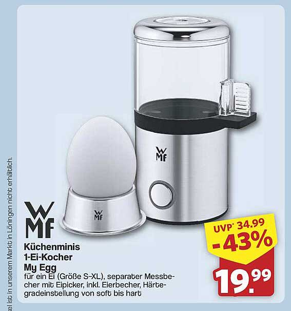 WMF Küchenminis 1-Ei-Kocher My Egg