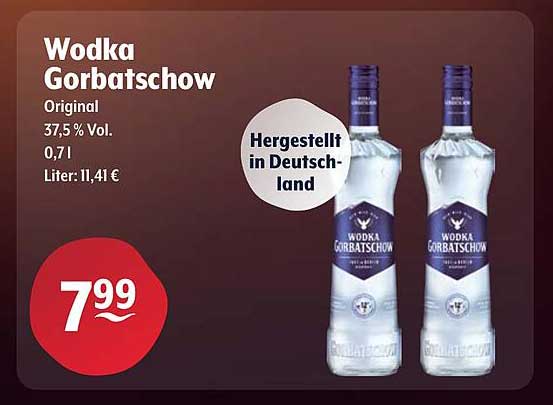 Wodka Gorbatschow 0,7l - Original