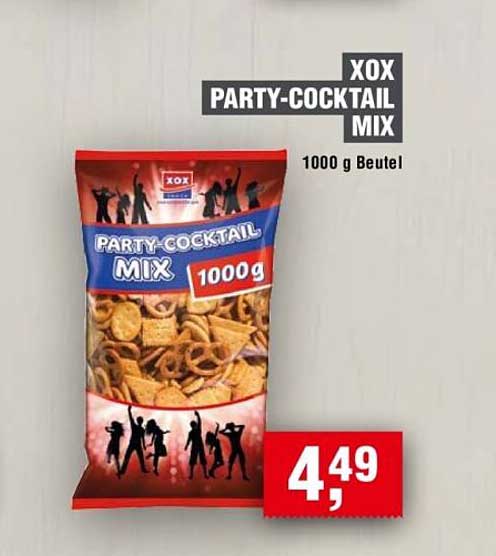 XOX PARTY-COCKTAIL MIX 1000 g Beutel