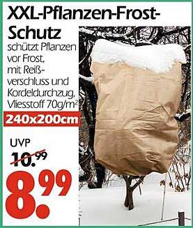 XXL-Pflanzen-Frost-Schutz