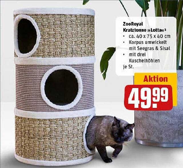 ZooRoyal Kratztonne »Lottau«