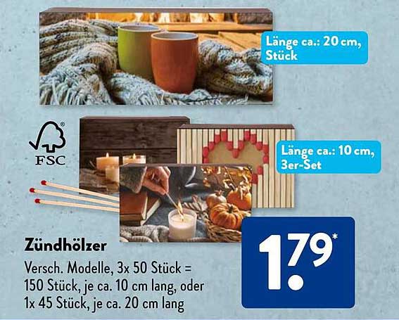 Zündhölzer - Praktisch und vielseitig für jeden Haushalt