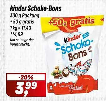 kinder Schoko-Bons