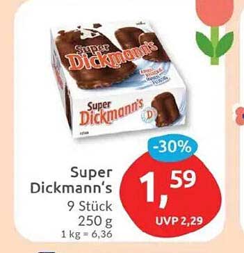 Super Dickmann's – 9 Stück für nur 1,59 €