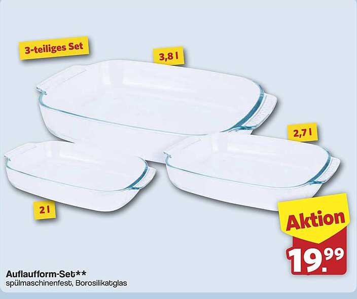 Auflaufform-Set**