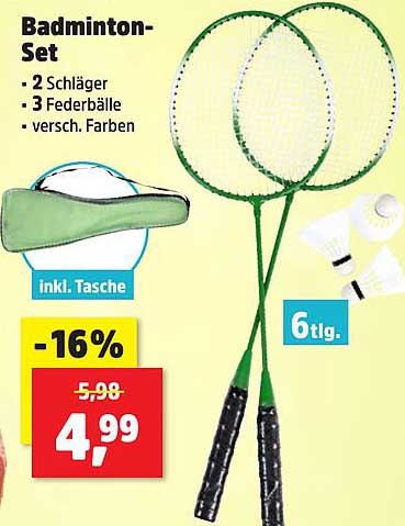 Badminton-Set