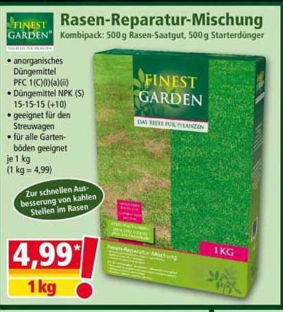 Rasen-Reparatur-Mischung