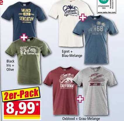 2er-Pack T-Shirts - Vielfalt für jeden Tag