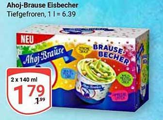 Ahoj-Brause Eisbecher 2 x 140 ml