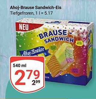 Ahoj-Brause Sandwich-Eis - 540 ml