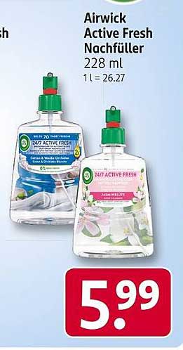 Airwick Active Fresh Nachfüller 228 ml