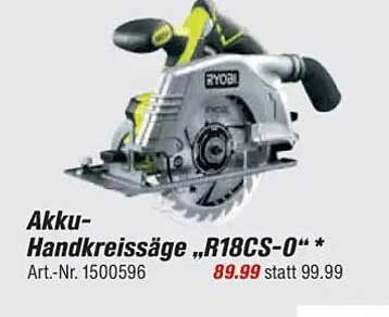 Akku-Handkreissäge „R18CS-O“