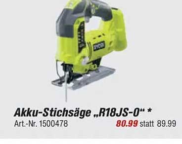 Akku-Stichsäge „R18JS-O“