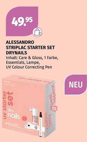 ALESSANDRO STRIPLAC STARTER SET DRYNAILS