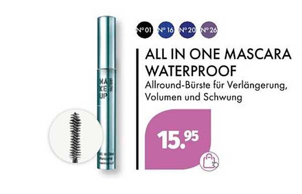 ALL IN ONE MASCARA WATERPROOF