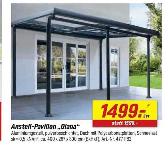 Anstell-Pavillon „Diana“