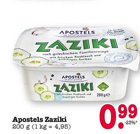 Apostels Zaziki 200 g