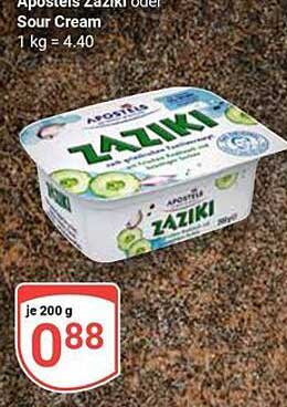 Apostels Zaziki oder Sour Cream 200 g