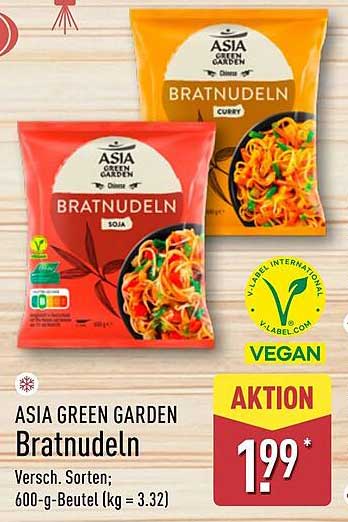 ASIA GREEN GARDEN Bratnudeln