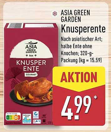 ASIA GREEN GARDEN Knusperente