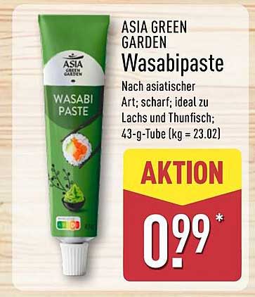 ASIA GREEN GARDEN Wasabipaste 43-g-Tube