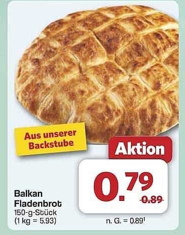 Balkan Fladenbrot 150-g-Stück