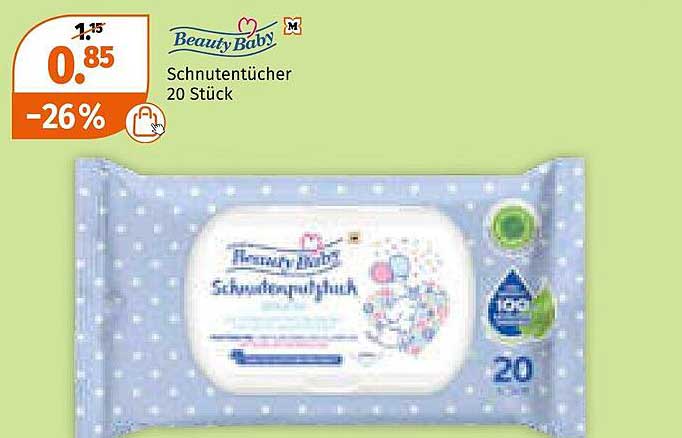 Beauty Baby Schnutztücher 20 Stück