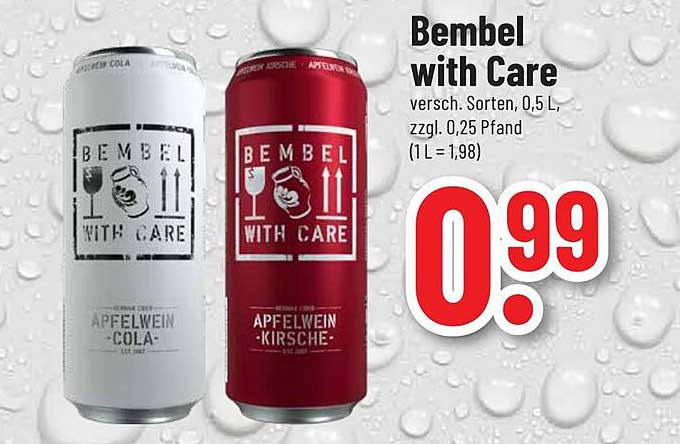 Bembel with Care Apfelwein-Kirsch & Apfelwein-Cola (0,5 L)