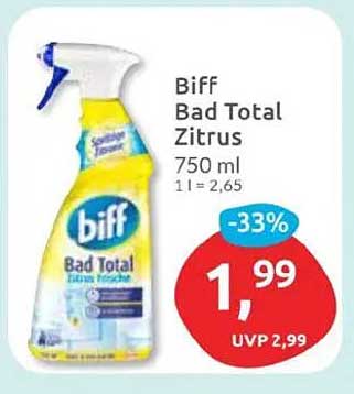 Biff Bad Total Zitrus 750 ml - Jetzt zum Vorteilspreis!