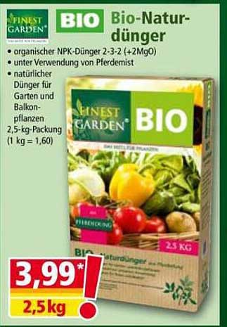 BIO Bio-Naturdünger 2,5 kg
