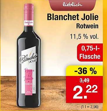 Blanchet Jolie Rotwein 0,75 l – jetzt zum Top-Preis!