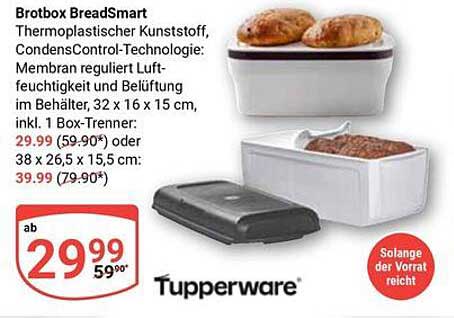 Brotbox BreadSmart von Tupperware